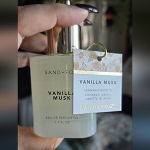 Sand + Fog Vanilla Musk Perfume Oil,1.7floz